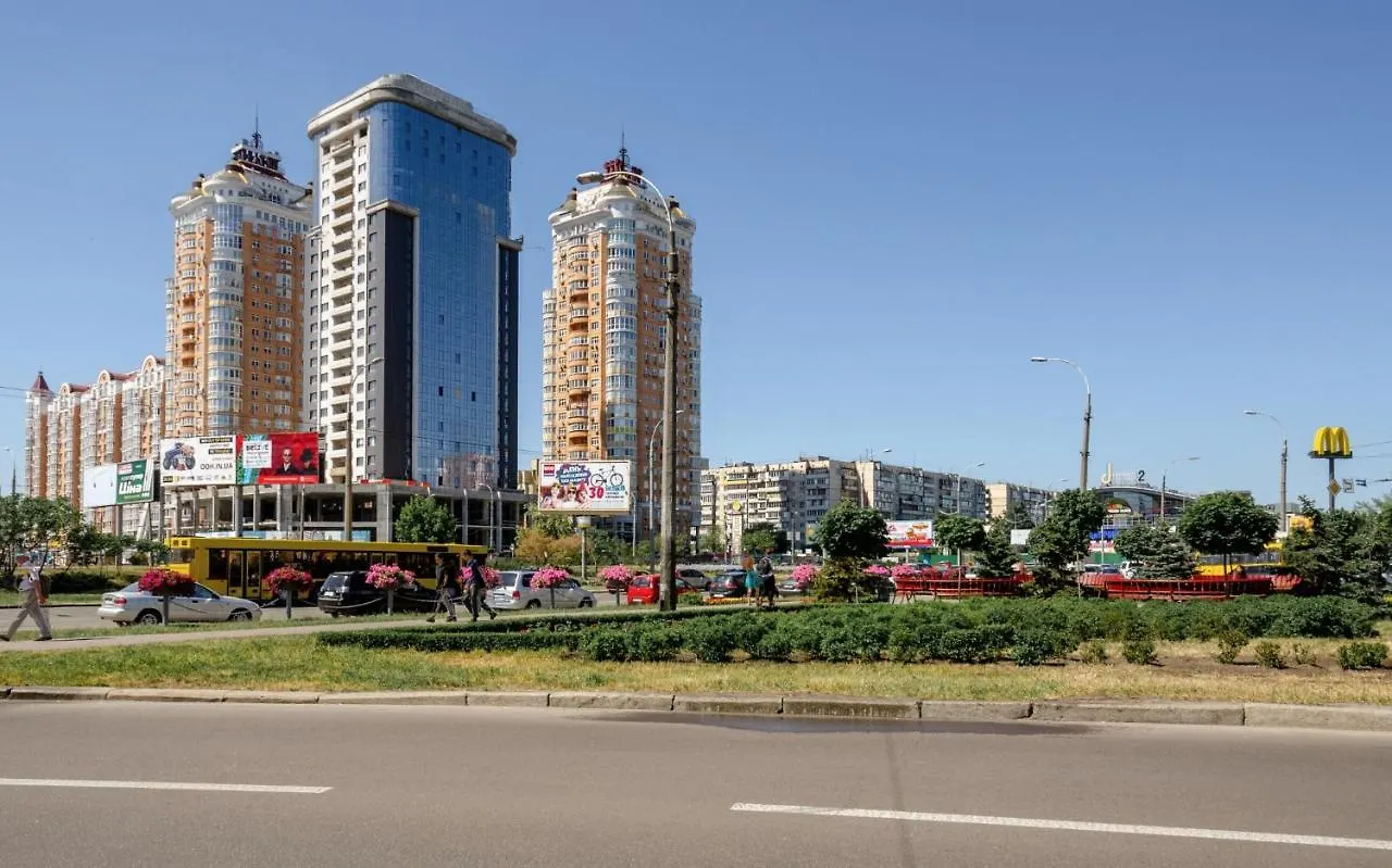 Artal Apartment On Obolonskyi Avenue 16A, 2 Bedroom 키예프