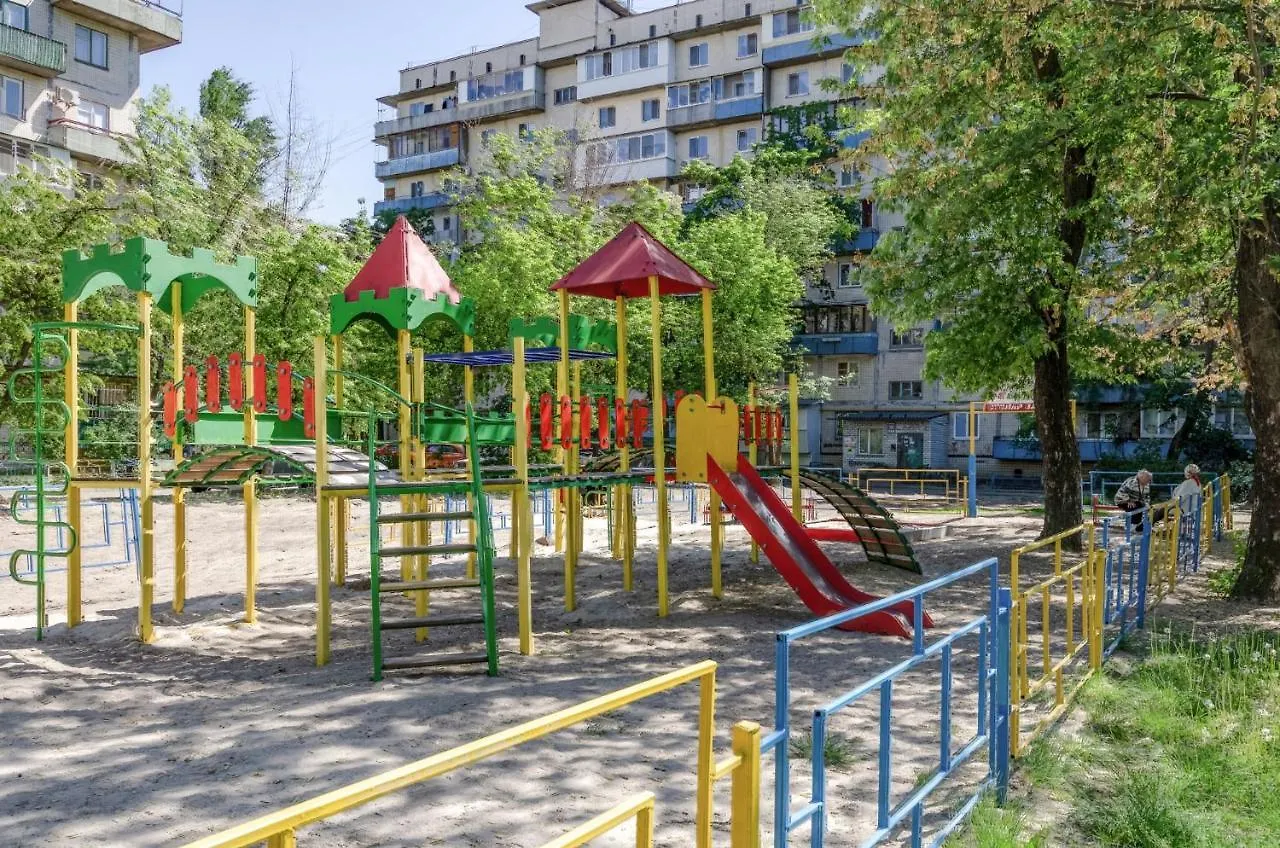 Artal Apartment On Obolonskyi Avenue 16A, 2 Bedroom 키예프 0*,